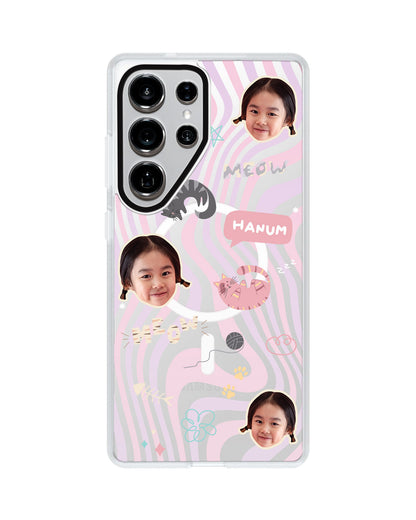 Android Rearguard MagSwap - Face Grid Kitty
