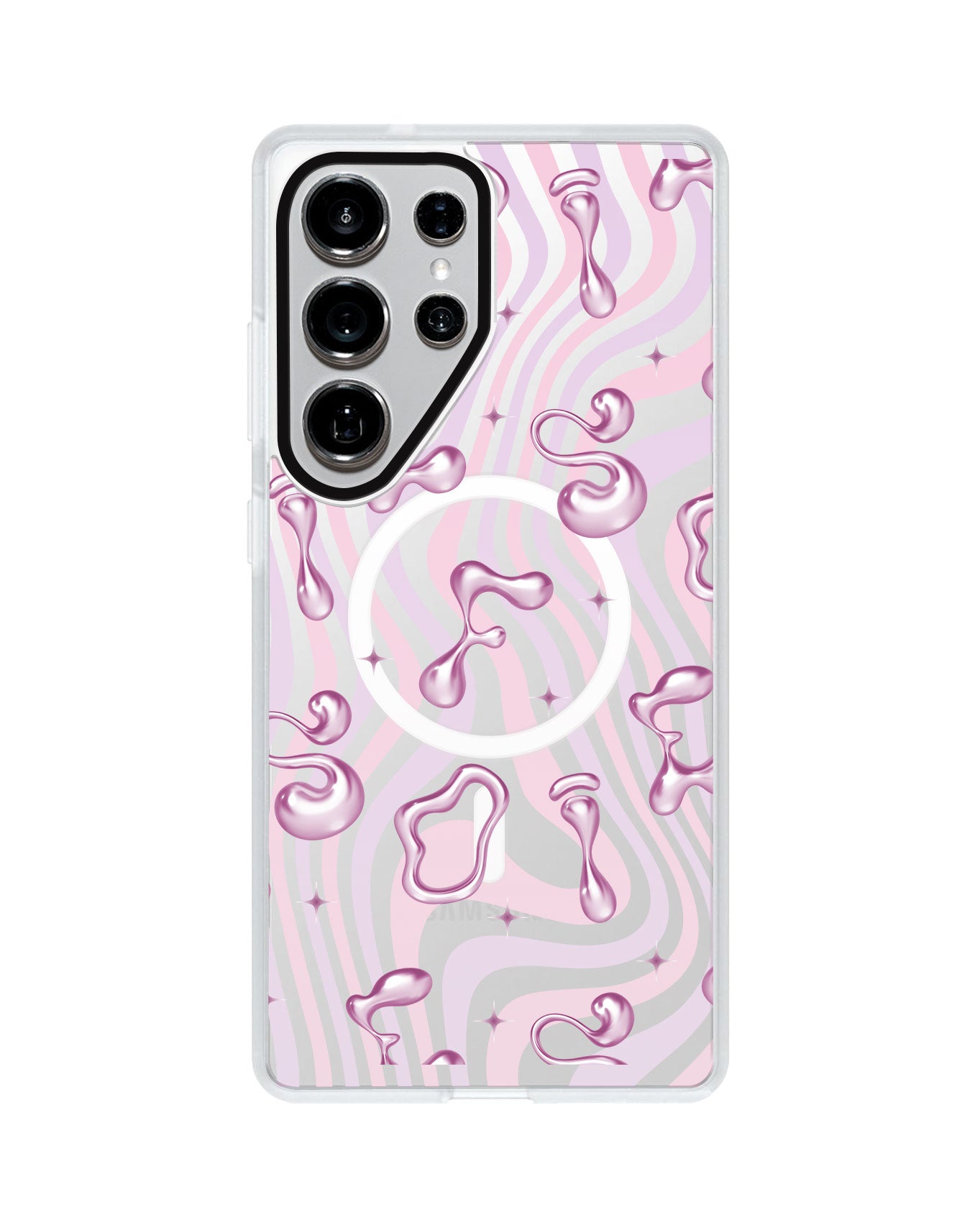 Android Rearguard MagSwap - Pink Chrome Monogram