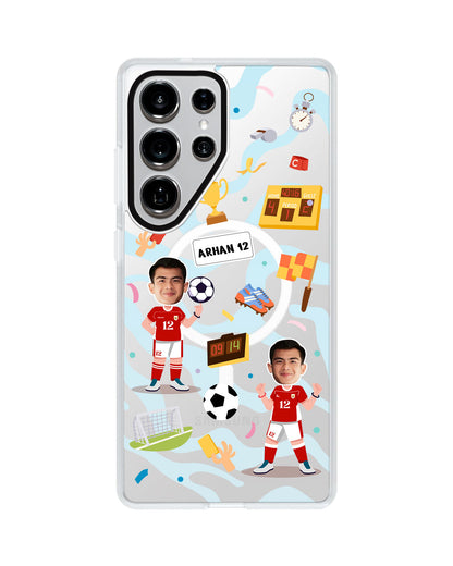 Android Rearguard MagSwap - Face Grid Dream Soccer
