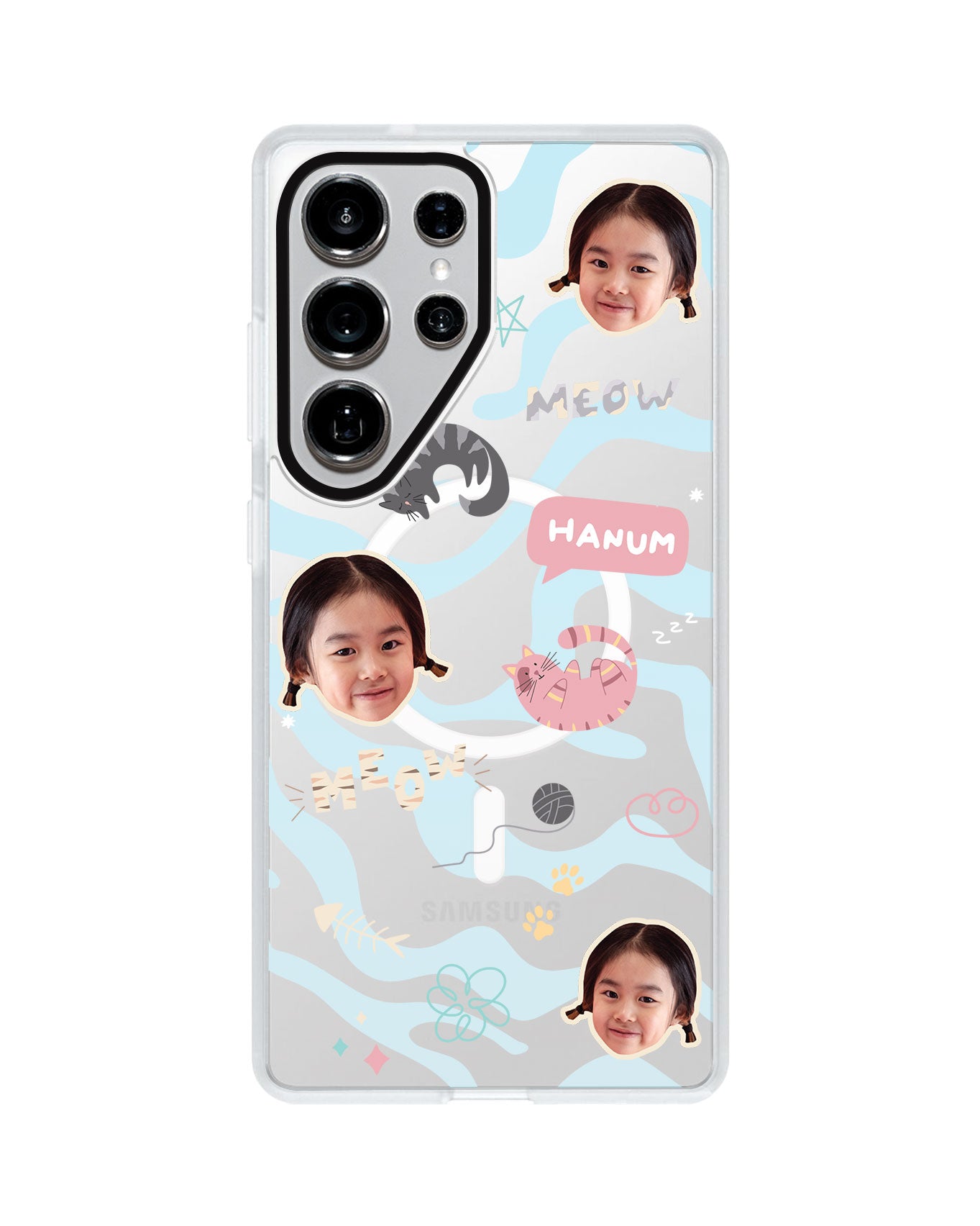 Android Rearguard MagSwap - Face Grid Kitty