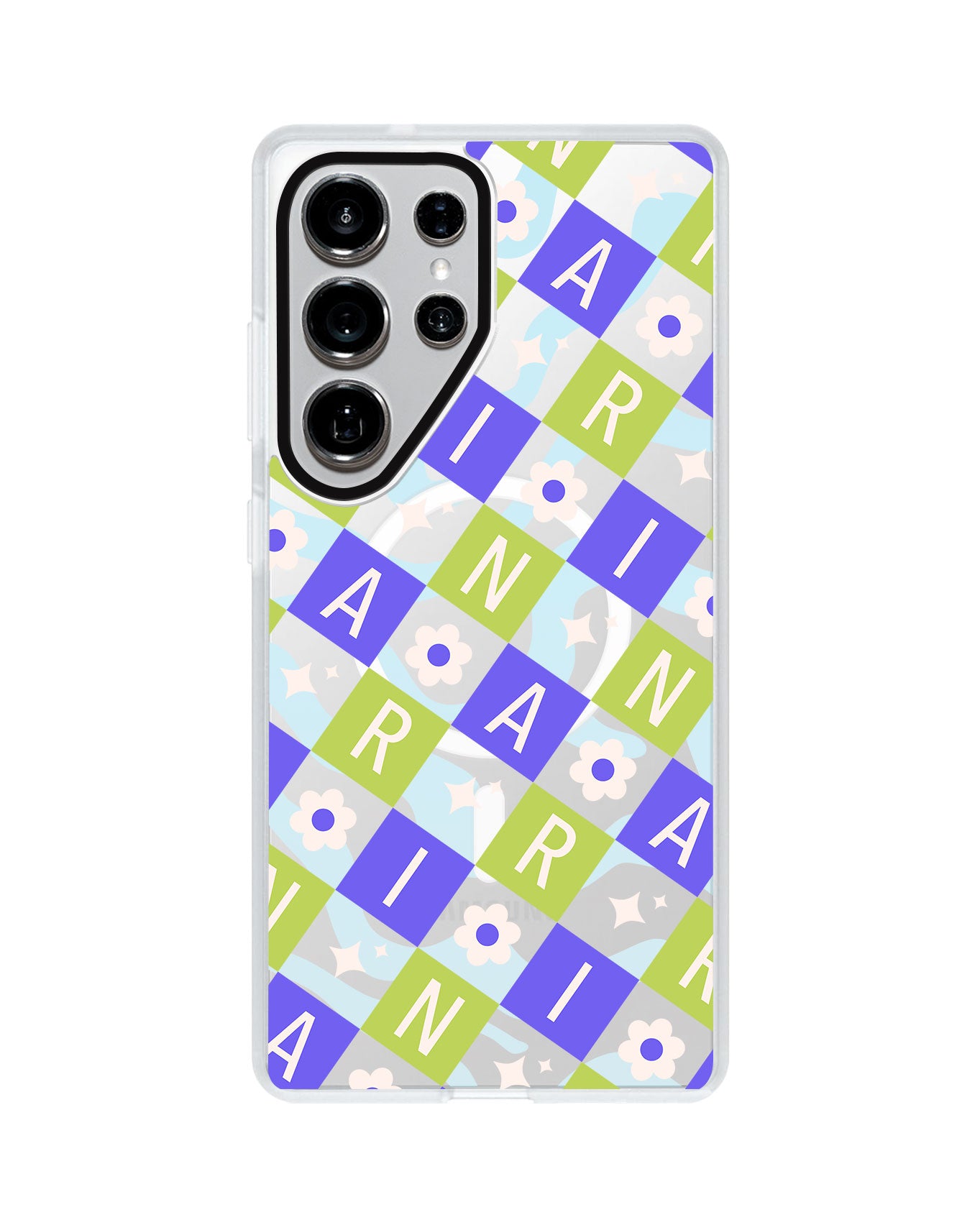 Android Rearguard MagSwap - Flower Grid Monogram 5.0