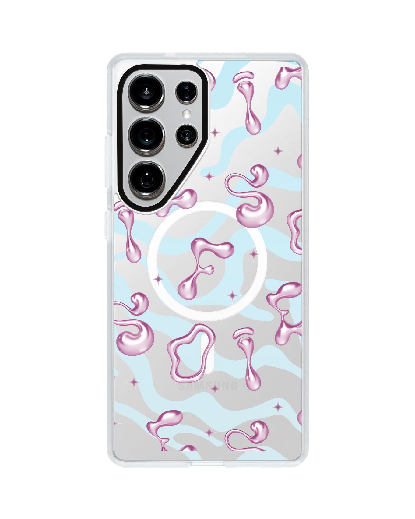 Android Rearguard MagSwap - Pink Chrome Monogram