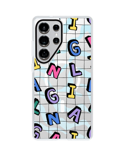 Android Rearguard MagSwap - Playful Monogram 2.0