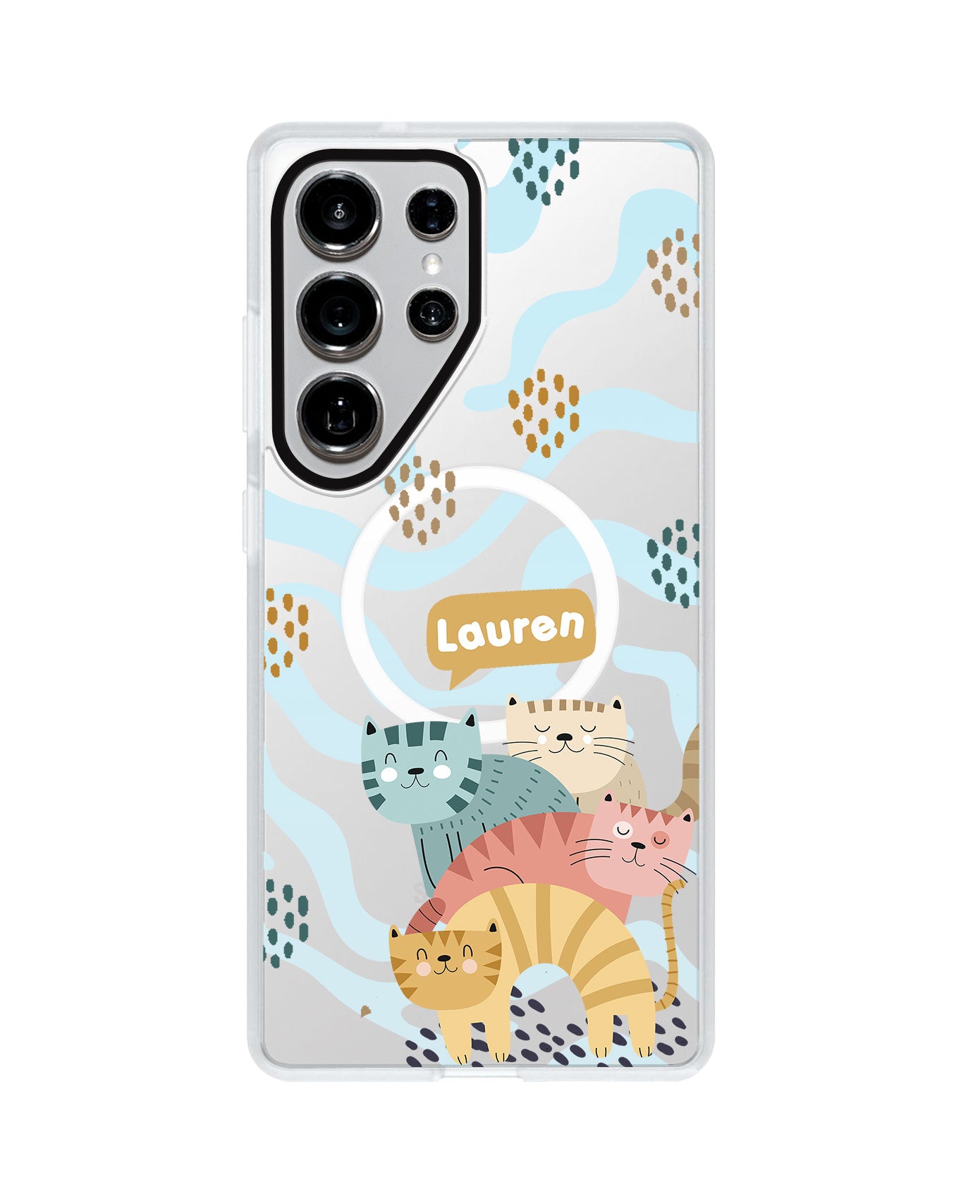 Android Rearguard MagSwap - Rainbow Meow 2.0