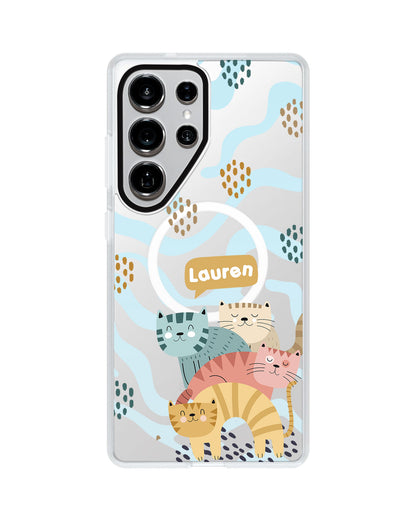 Android Rearguard MagSwap - Rainbow Meow 2.0