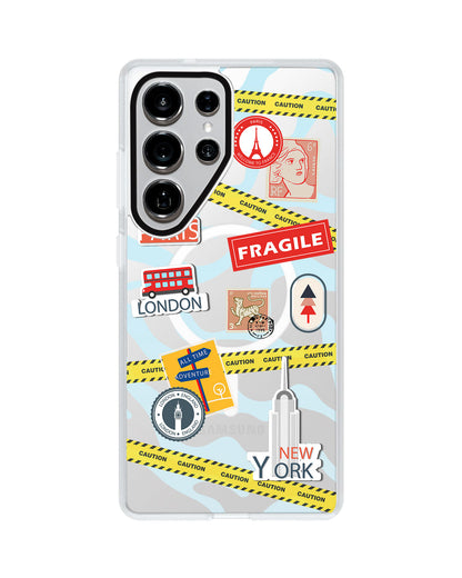 Android Rearguard MagSwap - Travel Stickers