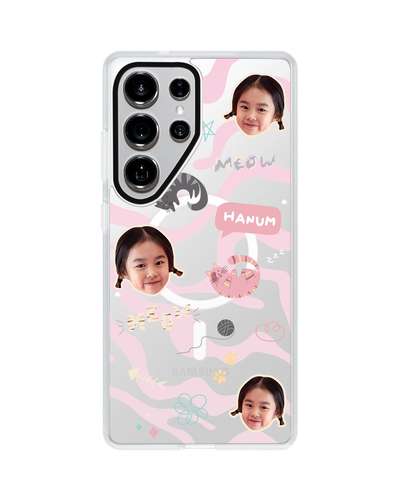 Android Rearguard MagSwap - Face Grid Kitty