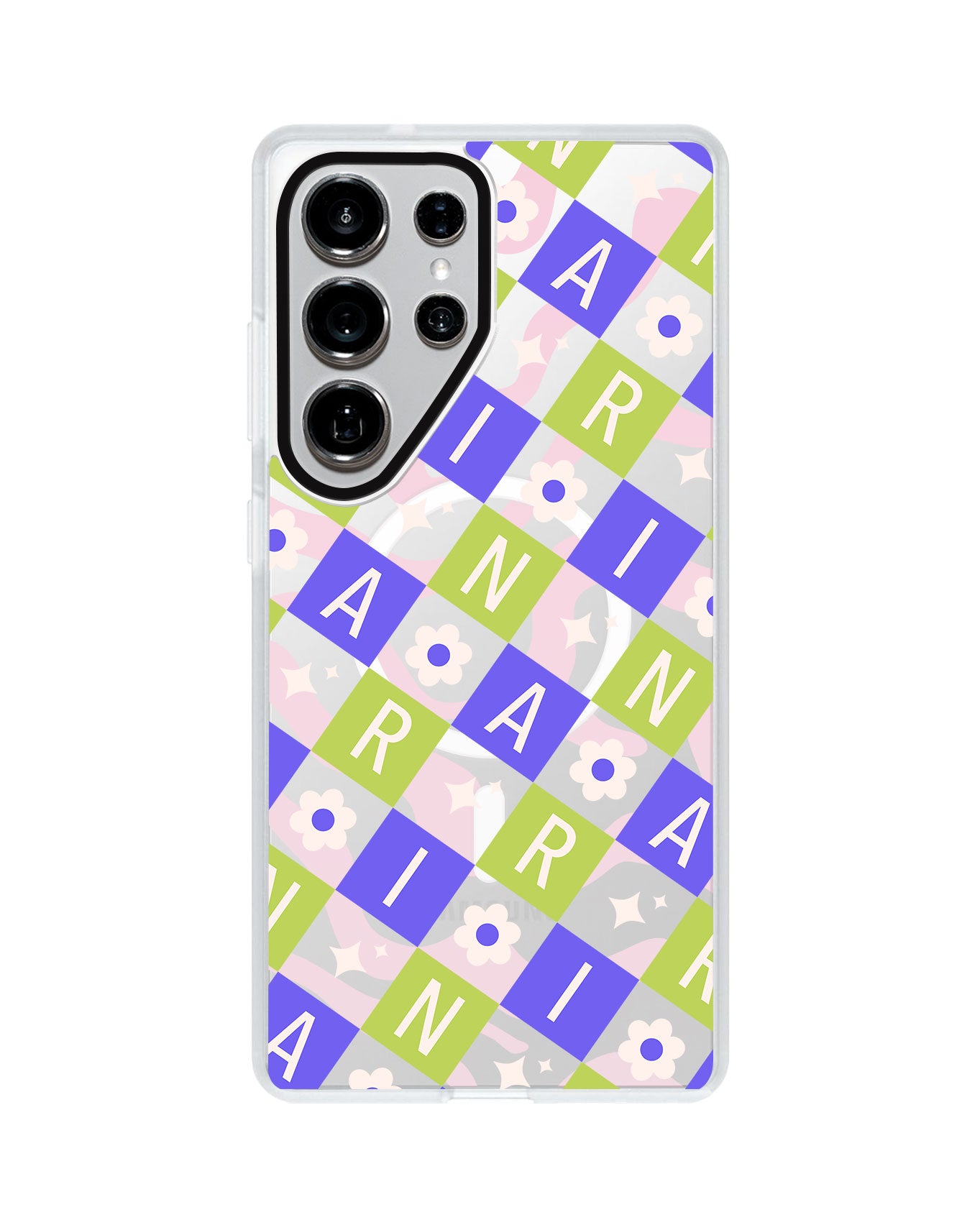 Android Rearguard MagSwap - Flower Grid Monogram 5.0
