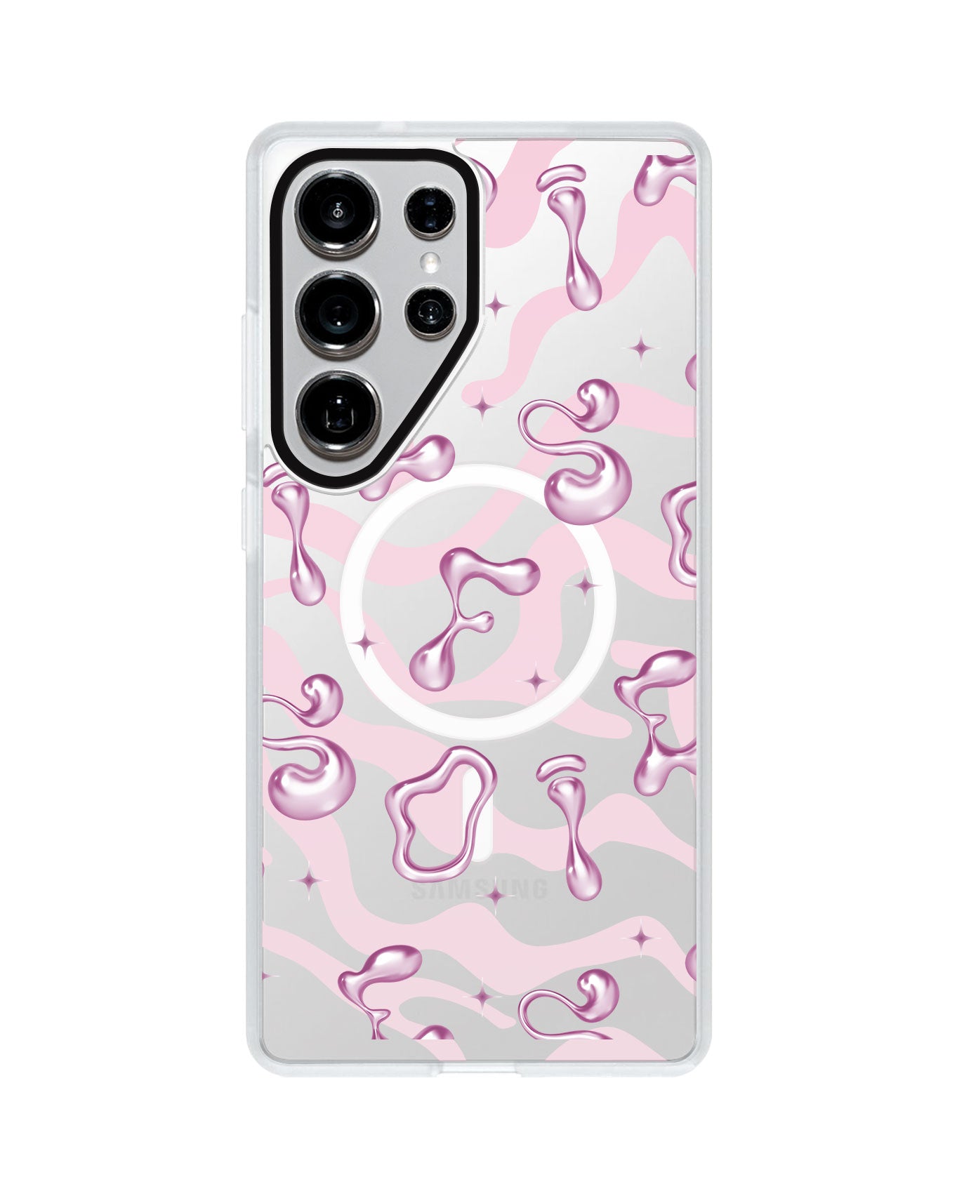 Android Rearguard MagSwap - Pink Chrome Monogram