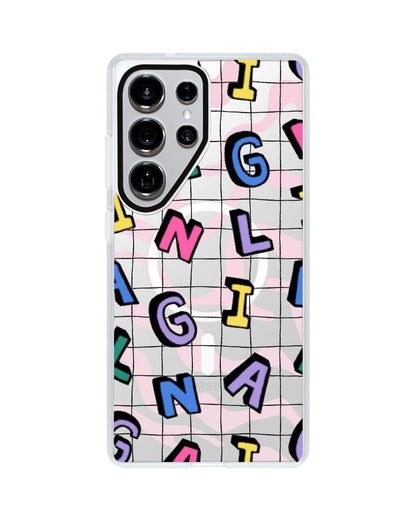 Android Rearguard MagSwap - Playful Monogram 2.0