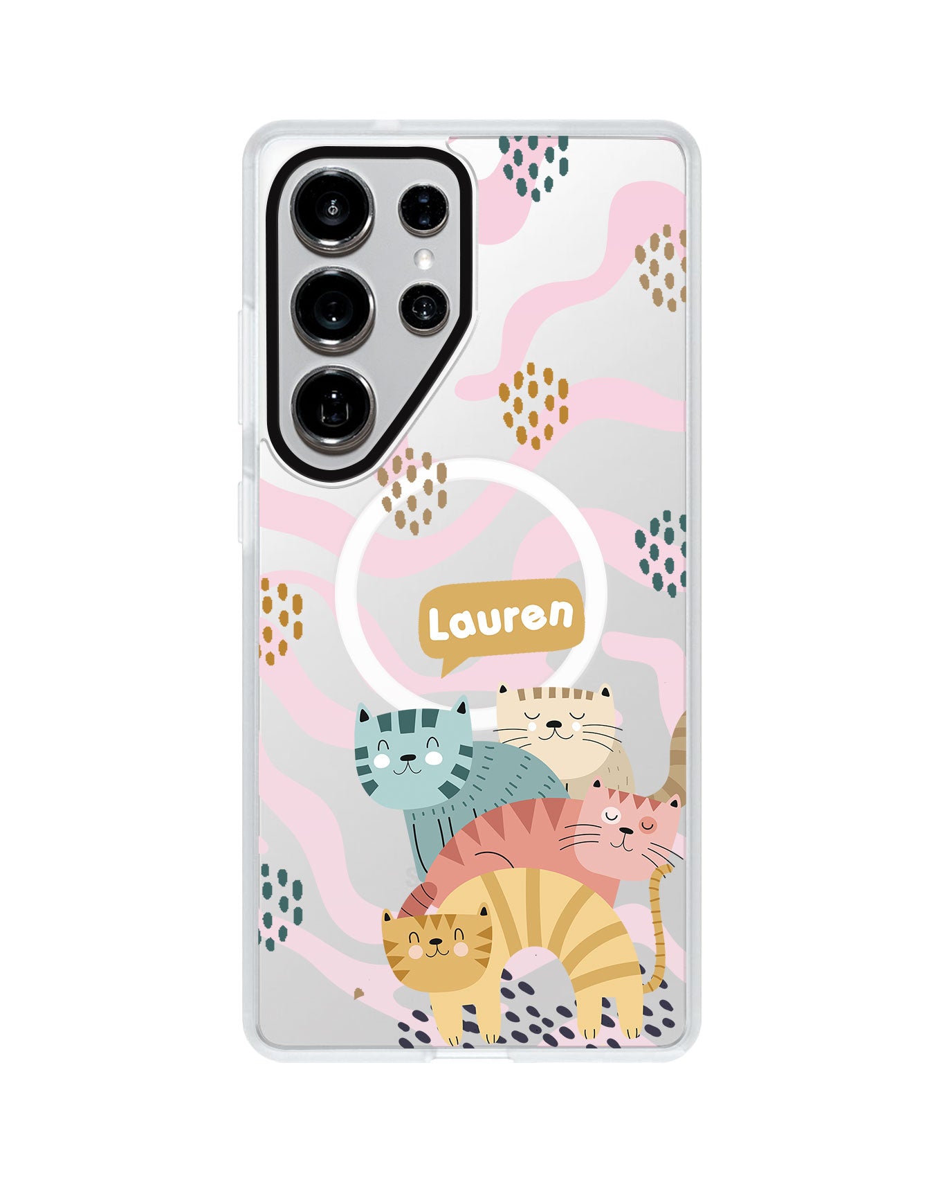 Android Rearguard MagSwap - Rainbow Meow 2.0