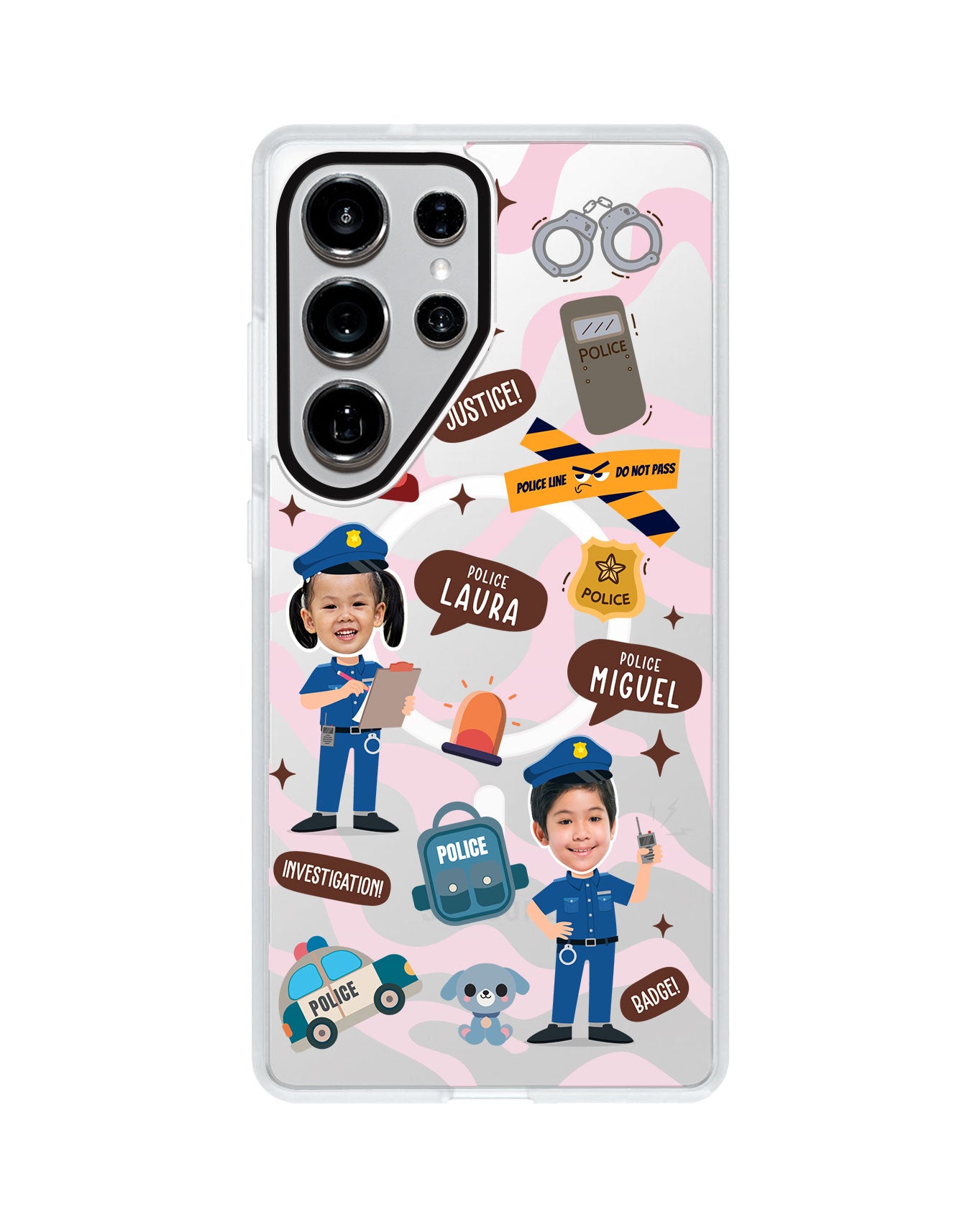 Android Rearguard MagSwap - Face Grid Dream Police