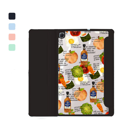 Android Tab Acrylic Flipcover - Foods Can Talk Too