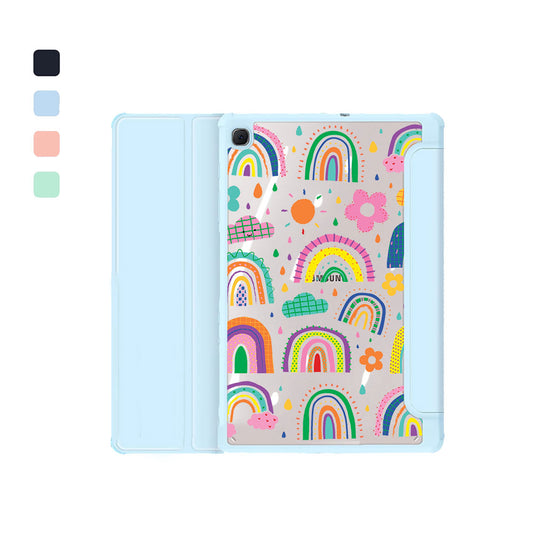 Android Tab Acrylic Flipcover - Rainbow