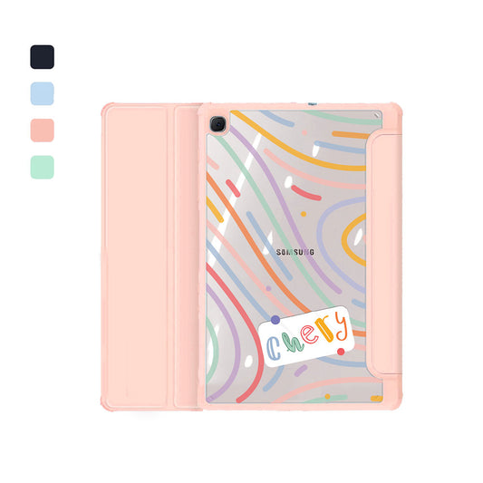 Android Tab Acrylic Flipcover - Doodle Monogram 2.0