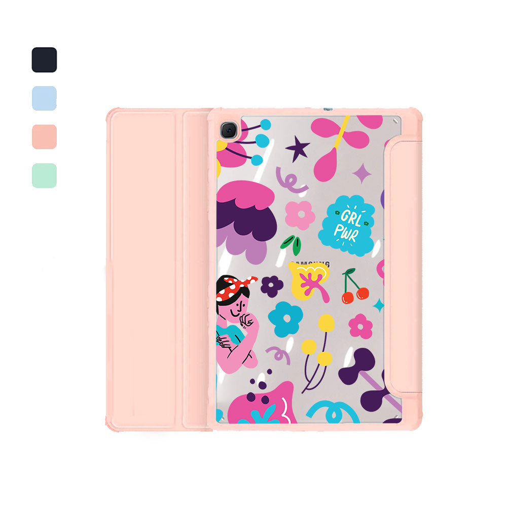 Android Tab Acrylic Flipcover - Girl Power