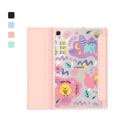 Android Tab Acrylic Flipcover - Pio n Friends