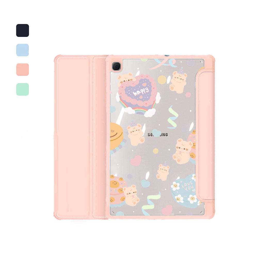 Android Tab Acrylic Flipcover - Cake Party