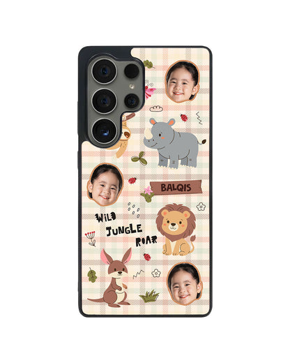 Android Avant-Gloss Grip Case - Face Grid Safari 3.0
