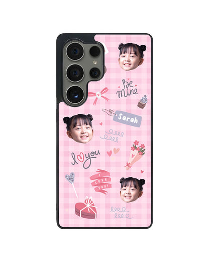 Android Avant-Gloss Grip Case - Face Grid Lovely