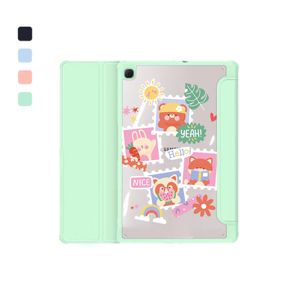 Android Tab Acrylic Flipcover - Animal Squad