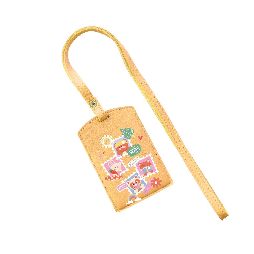 Vegan Leather Lanyard - Animal Squad