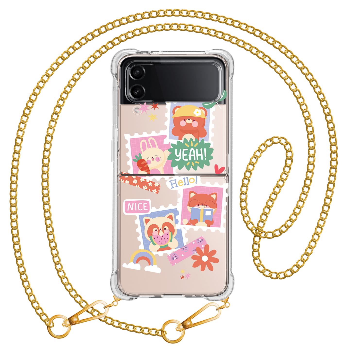 Android Flip / Fold Case - Animal Squad