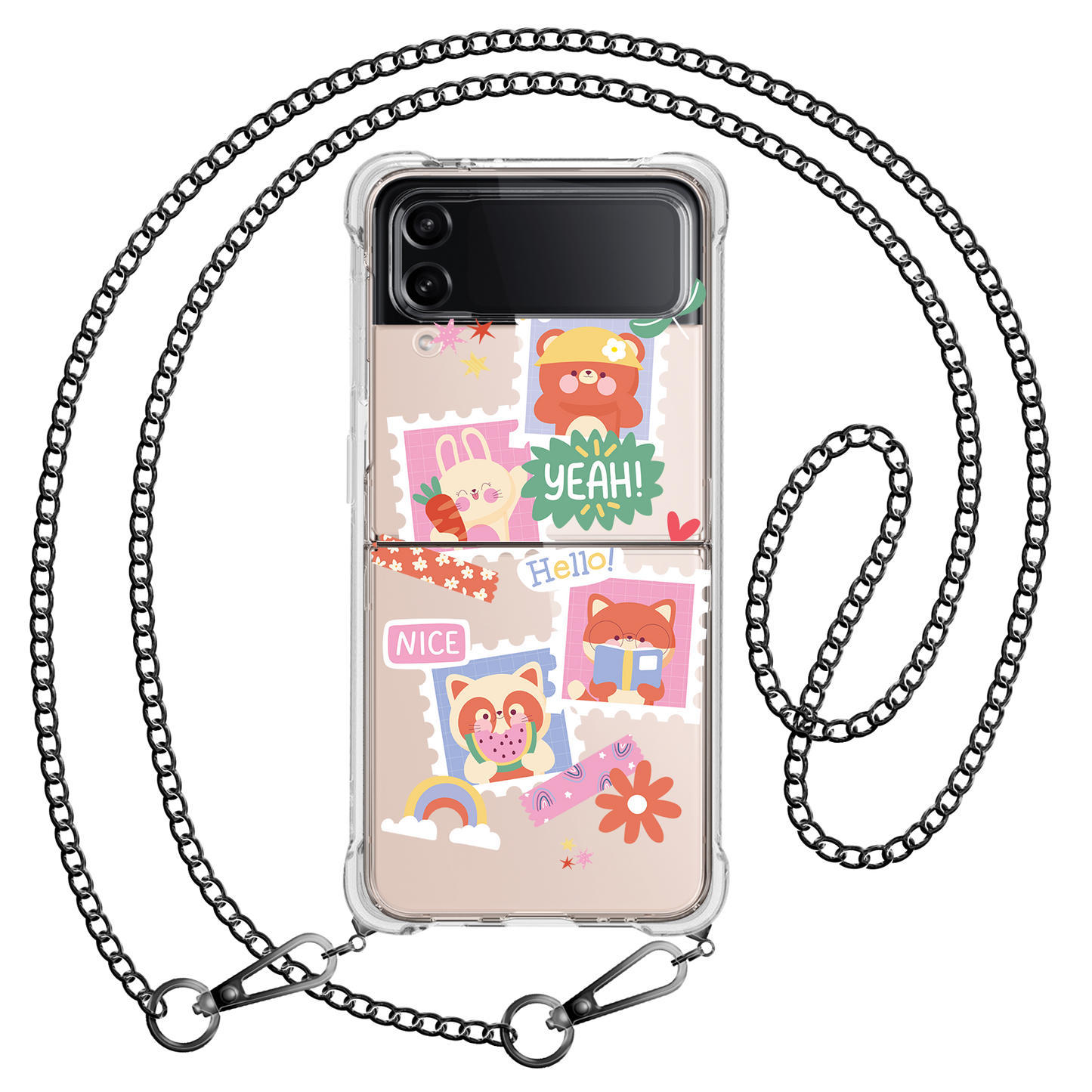 Android Flip / Fold Case - Animal Squad