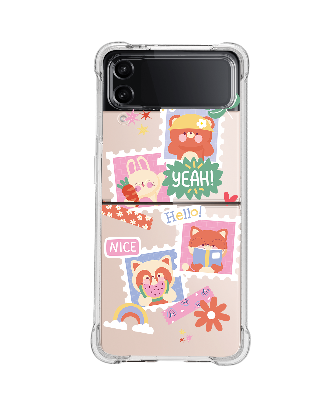 Android Flip / Fold Case - Animal Squad