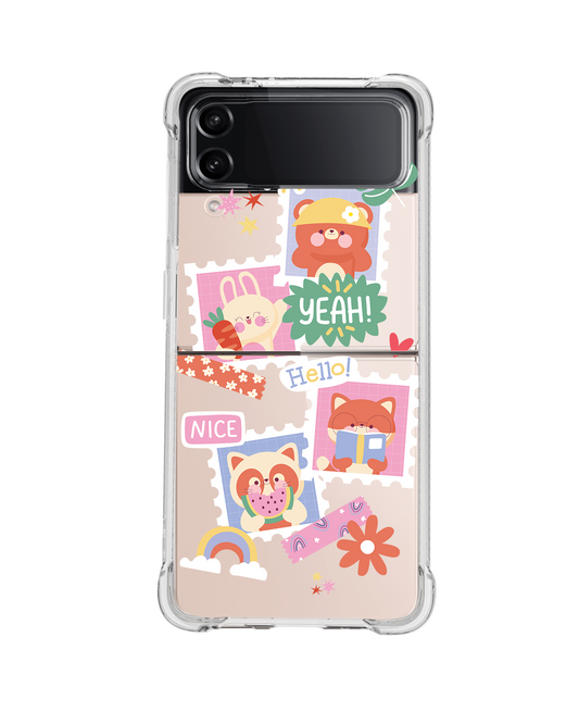 Android Flip / Fold Case - Animal Squad