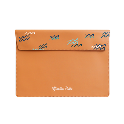Vegan Leather Sleeve - Aquarius