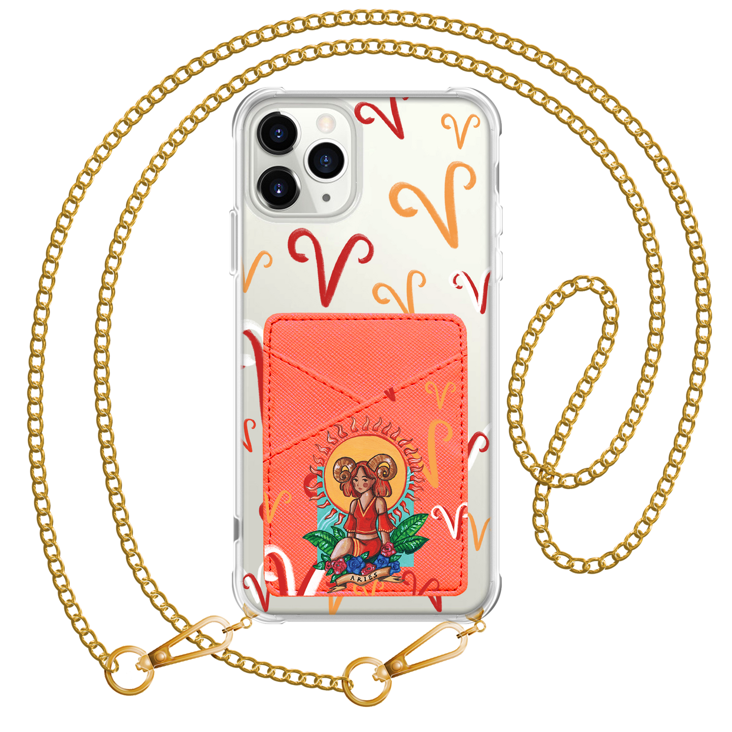 iPhone Phone Wallet Case - Aries