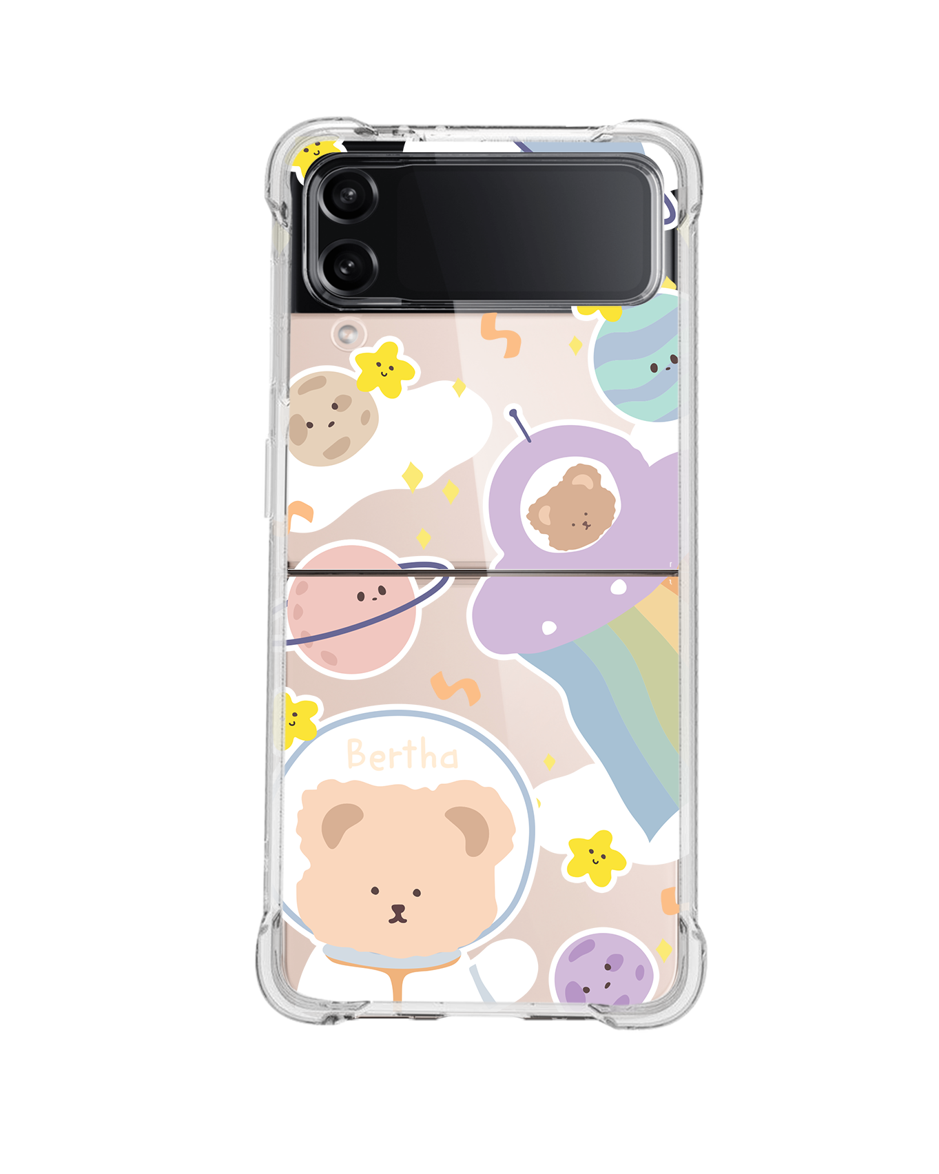 Android Flip / Fold Case - Astro Bear