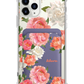 iPhone Magnetic Wallet Case - August Peony