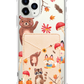 iPhone Phone Wallet Case - Autumn Animals