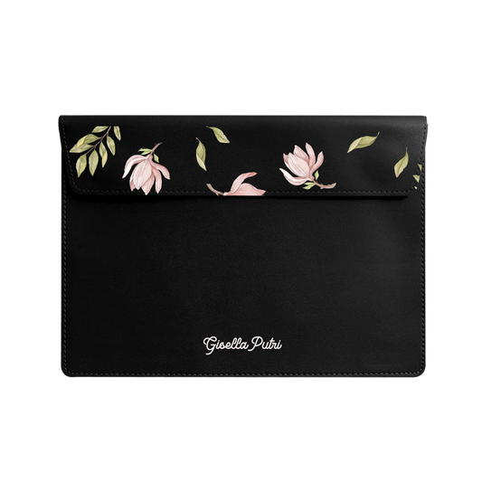 Vegan Leather Sleeve - Azalea