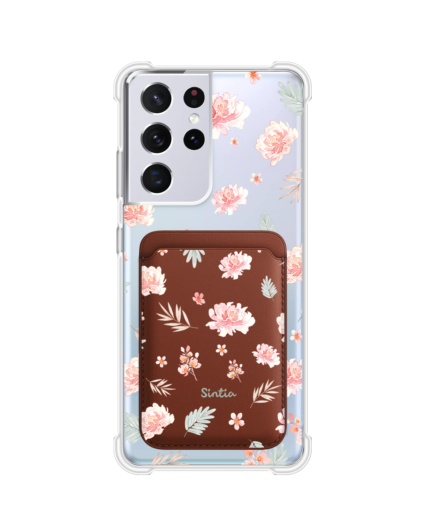 Android Magnetic Wallet Case - Botanical Garden 4.0