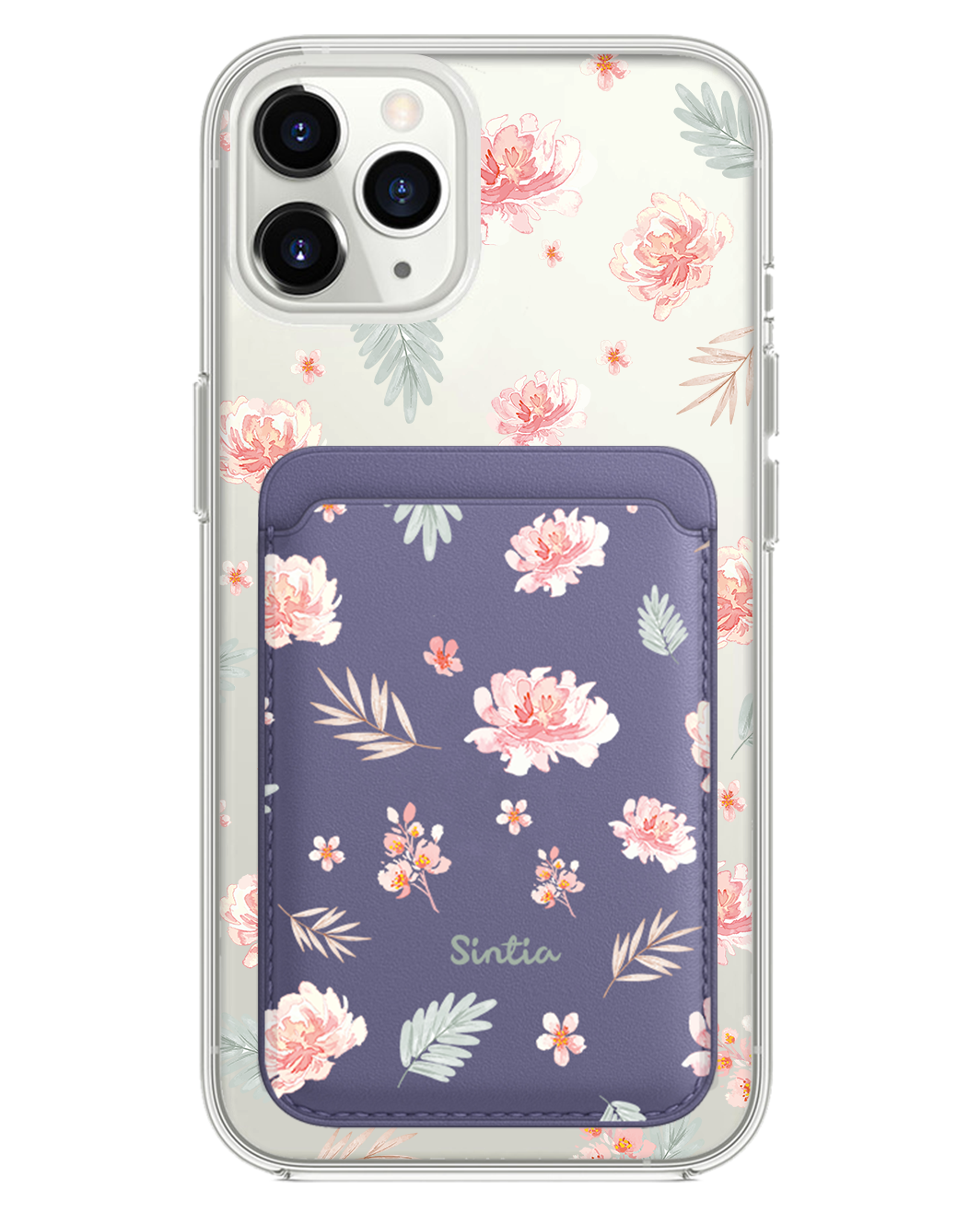 iPhone Magnetic Wallet Case - Botanical Garden 4.0