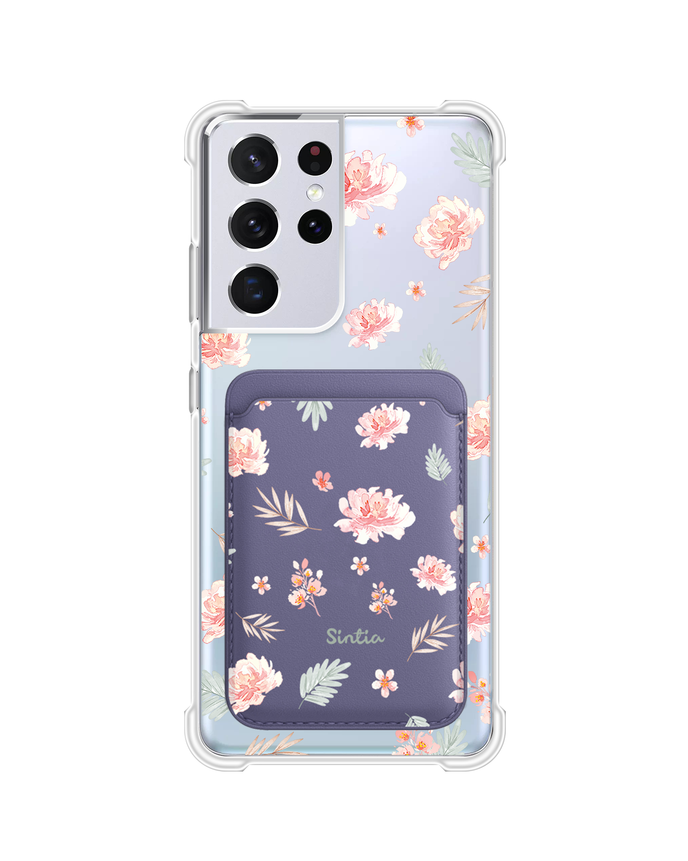 Android Magnetic Wallet Case - Botanical Garden 4.0