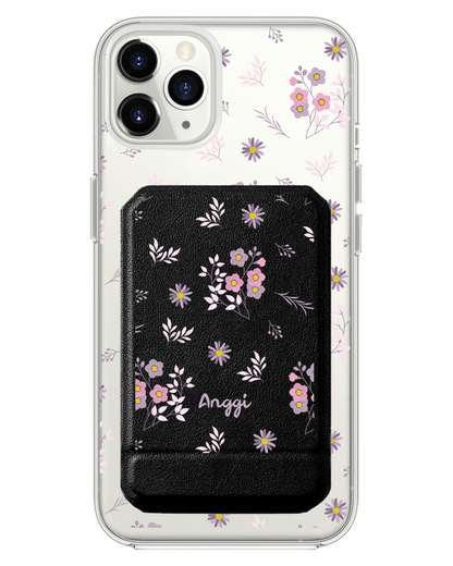 iPhone Magnetic Multifold Wallet - Cherry Blossom