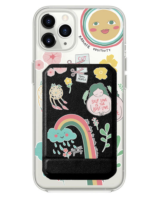 iPhone Magnetic Multifold Wallet - Self Love 1.0