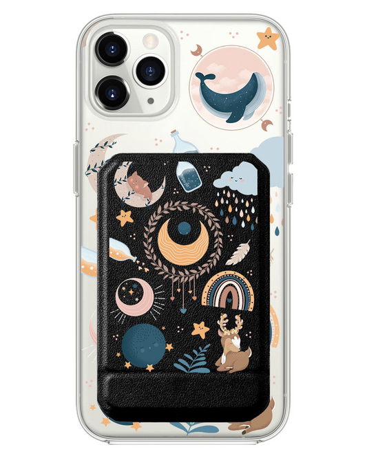 iPhone Magnetic Multifold Wallet - Boho