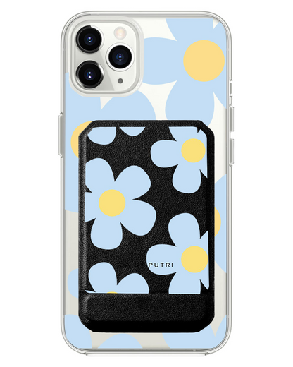 iPhone Magnetic Multifold Wallet - Daisy Garland