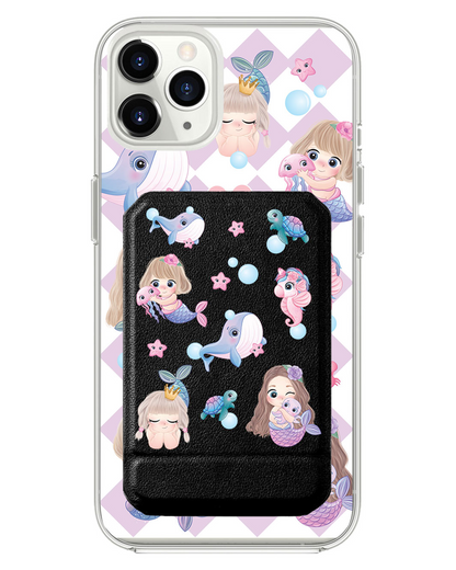 iPhone Magnetic Multifold Wallet - Little Mermaid