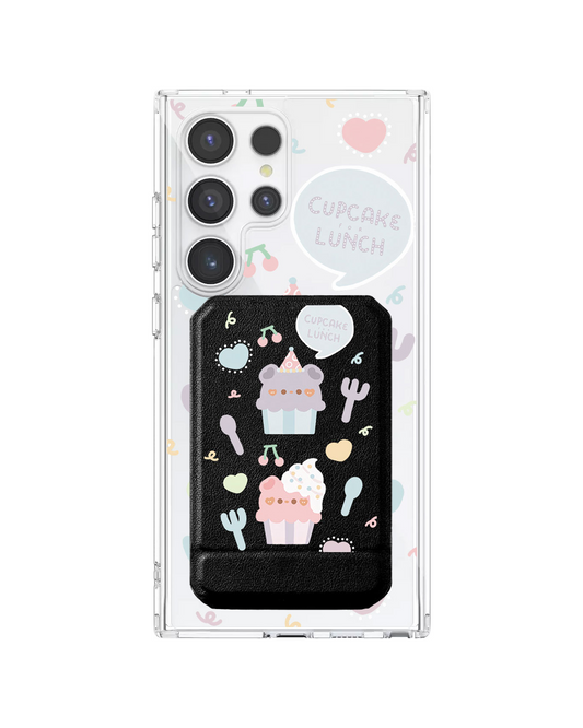 Android Magnetic Multifold Wallet - Cupcake