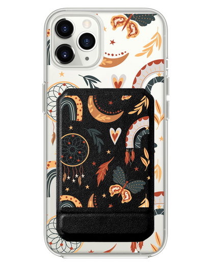 iPhone Magnetic Multifold Wallet - Boho 3.0