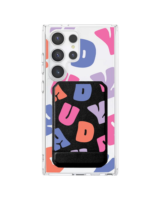 Android Magnetic Multifold Wallet - Chubby Monogram
