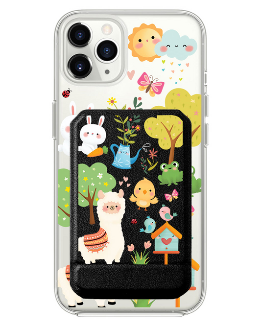 iPhone Magnetic Multifold Wallet - Spring