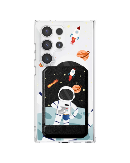 Android Magnetic Multifold Wallet - Baristronaut