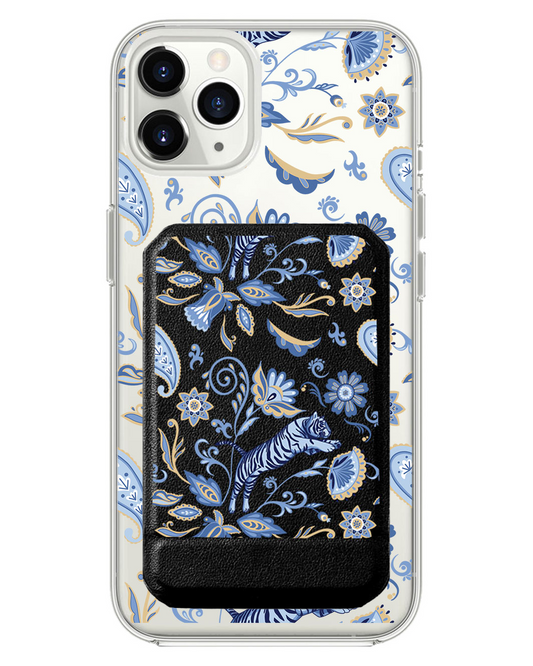 iPhone Magnetic Multifold Wallet - Tiger & Florals 1.0
